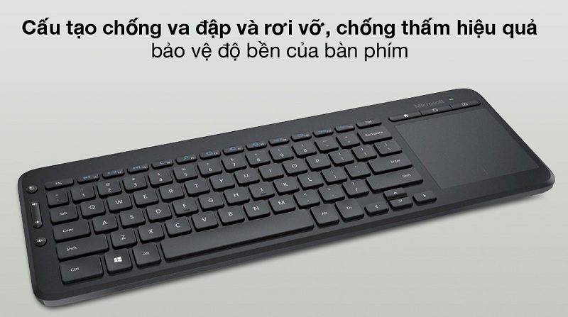 Cấu tạo b&agrave;n ph&iacute;m chống va đập v&agrave; rơi vỡ 